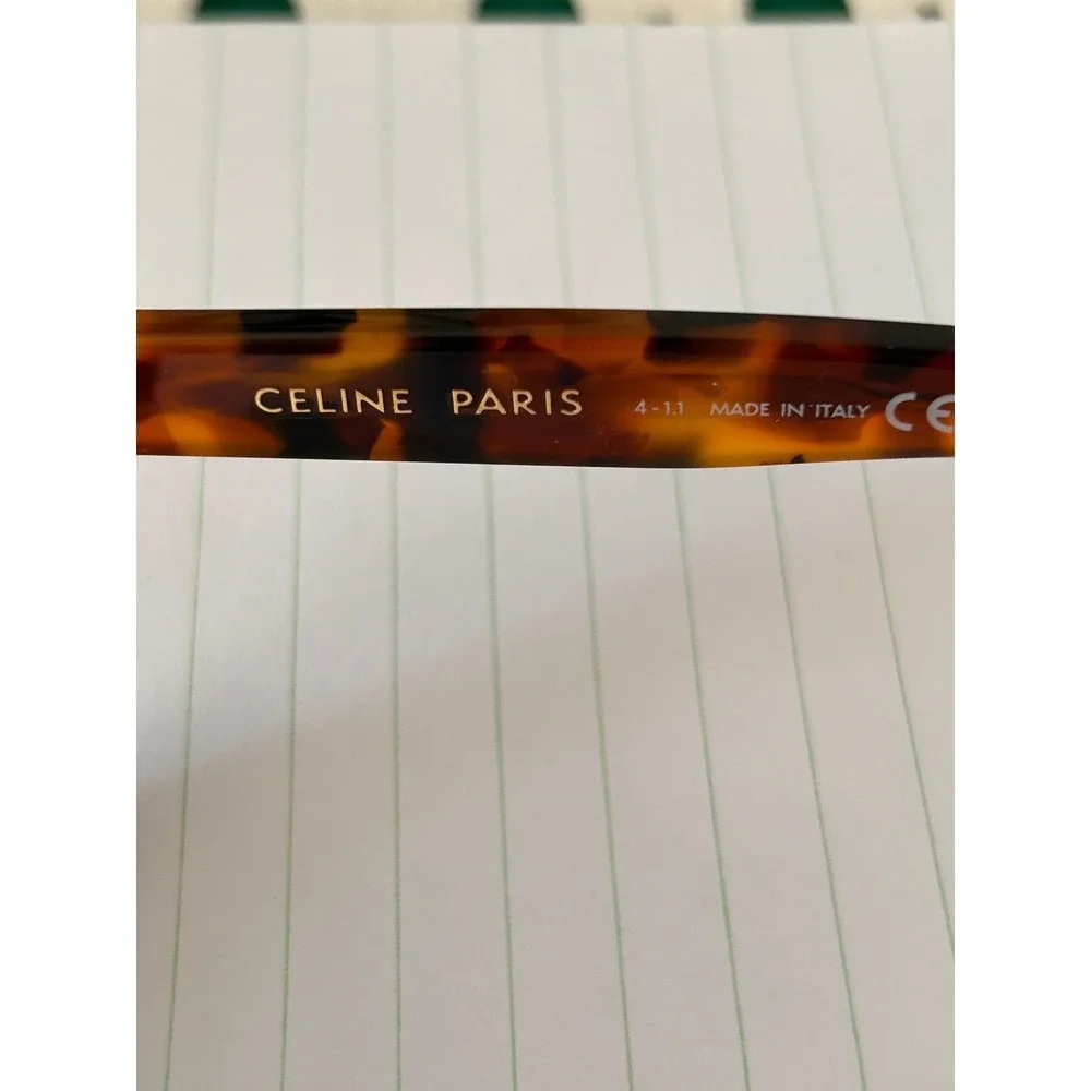 Celine CL40187I Cat Eye Sunglasses Dark Havana Tortoise Shell Made in Italy 51mm